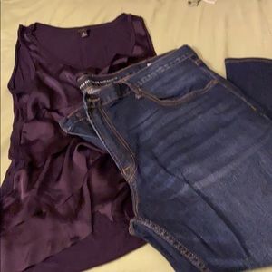 Old Navy Athletic fit jeans 42 x34